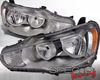 SpecD Chrome Housing Headlights Mitsubishi EVO X 08-10