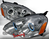 SpecD Chrome Halo Projector Headlights Acura RSX 02-04