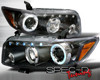 SpecD Black Halo LED Projector Headlights Scion xB 08-10