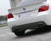3D Design Carbon Fiber Rear Diffuser Dual Exhaust BMW 5 Series E60 E61 M-Sport 06-10