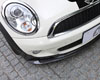 3D Design Carbon Fiber Front Lip Spoiler Mini Cooper S R55 R56 07-12