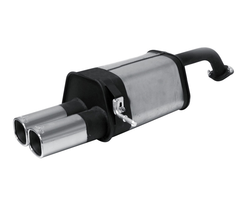 REMUS Square Dual Tip Rear Muffler Mazda 323F 1.3i 16V BJ 01+