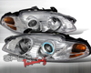 SpecD Chrome CCFL Halo Projector Headlights Mitsubishi Eclipse 97-99