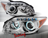 SpecD Chrome CCFL Halo LED Projector Headlights Scion tC 04-10