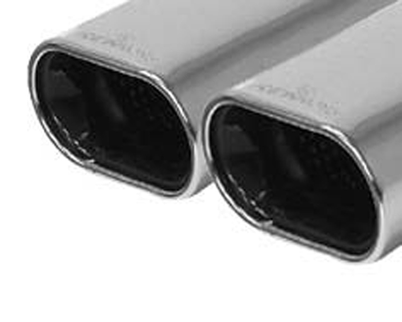 REMUS Oval Dual Tip Rear Muffler Mercedes 280SL R129