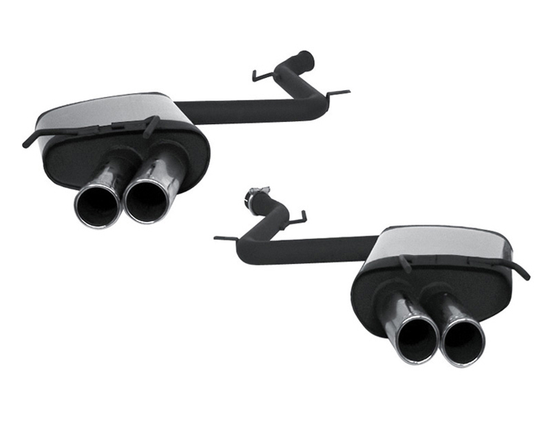 REMUS Round Quad Tip Complete System Mercedes S350 3.5L V6 W221 05+