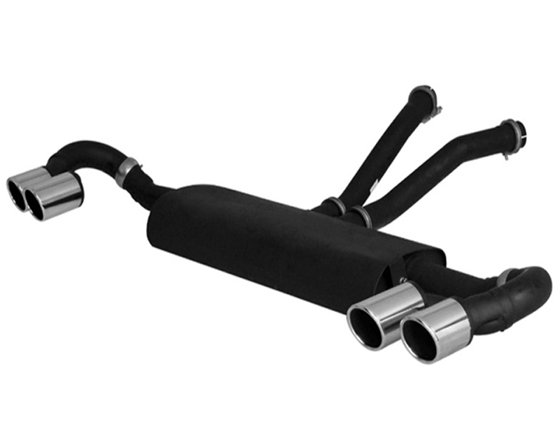 REMUS Round Quad Tip Rear Muffler Porsche Cayenne Turbo 4.8L V8 07+