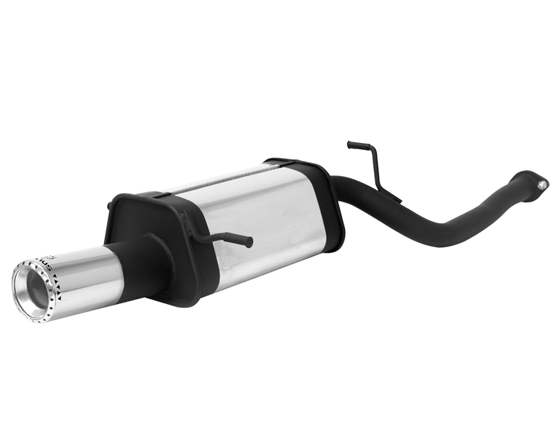 REMUS Round Turbo Design Tip Rear Muffler Subaru Forester Turbo 2.0L AWD 98+