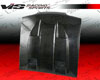 VIS Racing Carbon Fiber Mach 5 Hood Ford Mustang 94-98