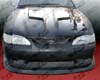VIS Racing Carbon Fiber Stalker 2 Hood Ford Mustang 94-98