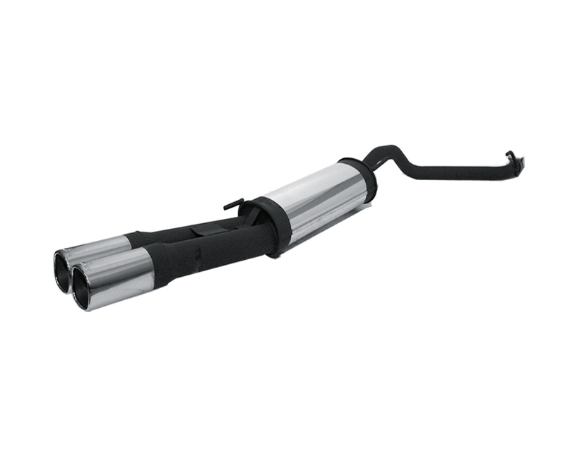 REMUS Square Dual Tip Rear Muffler Volkswagen Golf III 1.4L Station wagon 92+