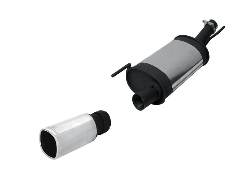 REMUS PowerSound Square Tip Rear Muffler w/ Valve Control Volkswagen Golf III 1.6L 91+