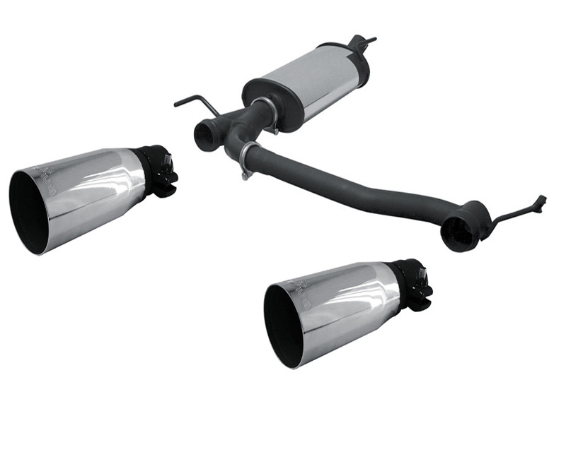 REMUS PowerSound Round Dual Tip Rear Muffler w/ Valve Control Volkswagen Golf III 1.6L 91+