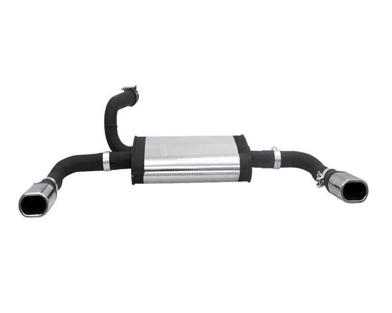 REMUS Square Dual Tip Rear Muffler Volvo V40 2.4L Wagon 04+