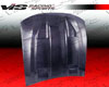 VIS Racing Carbon Fiber Mach 5 Hood Ford Mustang 99-04