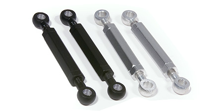 APR Performance wing accessories Custom Adjustable Rods/ Black (pair)