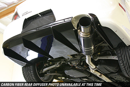 APR PerformanceCarbon Fiber Rear Diffuser (Fits USDM Rear Bumper Only) for Mitsubishi/EVO 8&9 2003-2007