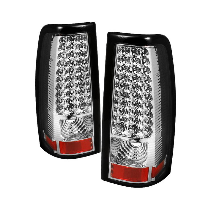 Spyder Chrome LED Tail Lights Chevrolet Silverado GMC Sierra 03-06