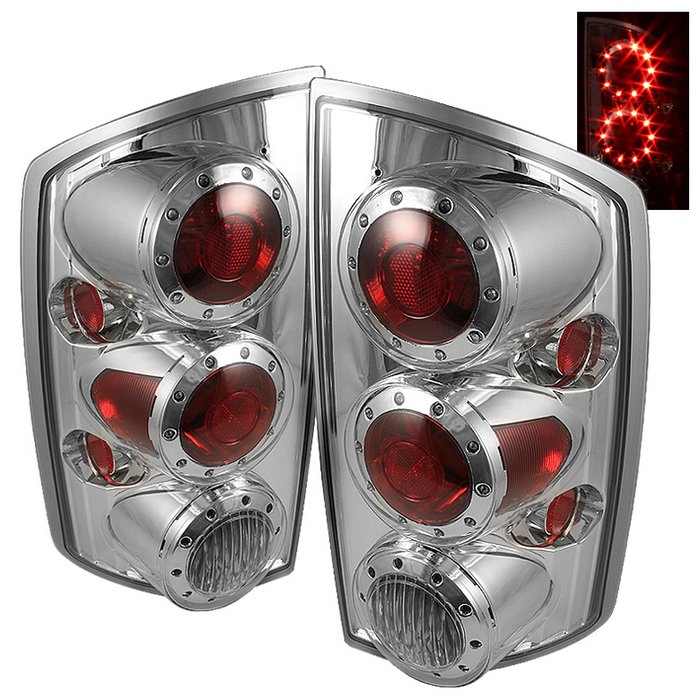 Spyder Chrome LED Tail Lights Dodge Ram 02-06