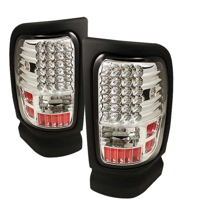 Spyder chrome LED Tail Lights Dodge Ram 94-01