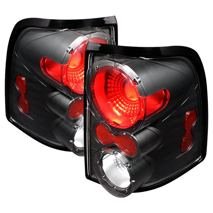 Spyder Black Altezza Tail Lights Ford Explorer 4DR (Except Sport Trac) 02-05