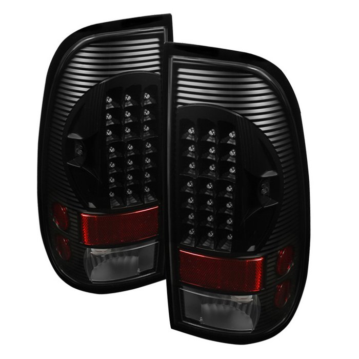 Spyder Black LED Tail Lights Ford F150 Styleside 97-03 / F250 / F350 /F450 /F550 Super Duty 99-07