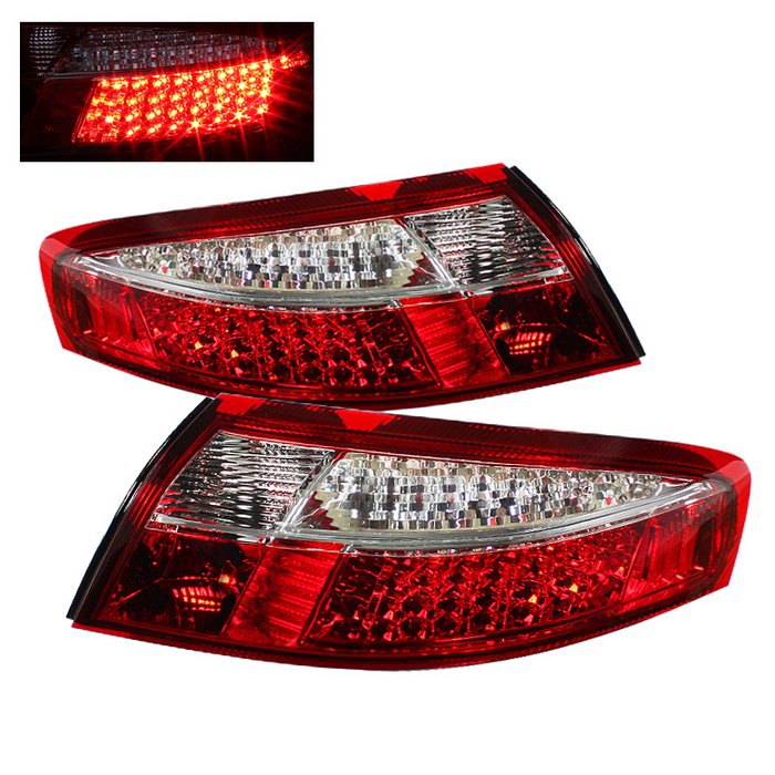 Spyder LED Tail Lights Porsche 996 99-04