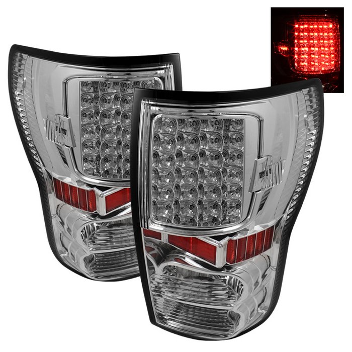 Spyder chrome LED Tail lights Toyota Tundra 07-11