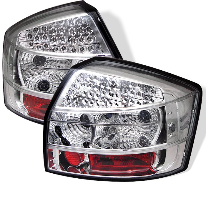 Spyder chrome LED Tail Lights Audi A4 02-05