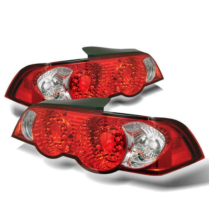 Spyder red clear LED Tail Lights Acura RSX 02-04