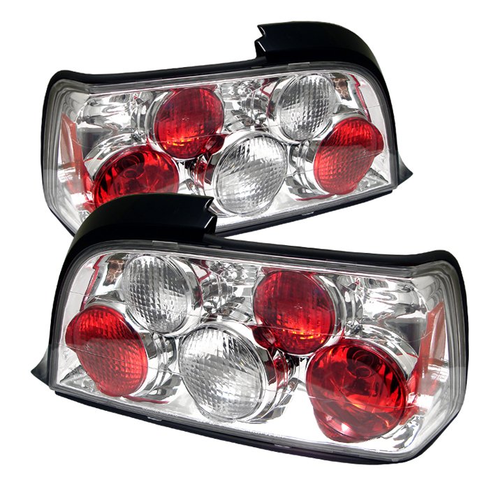 Spyder chrome Altezza Tail Lights BMW E36 3-Series 2DR 92-98