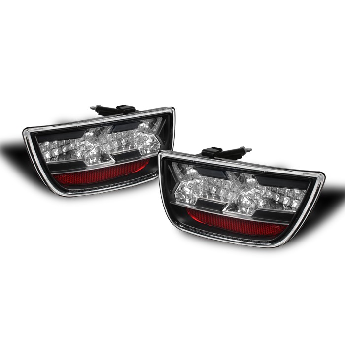 Spyder LED Black Tail Lights Chevrolet Camaro 10-12