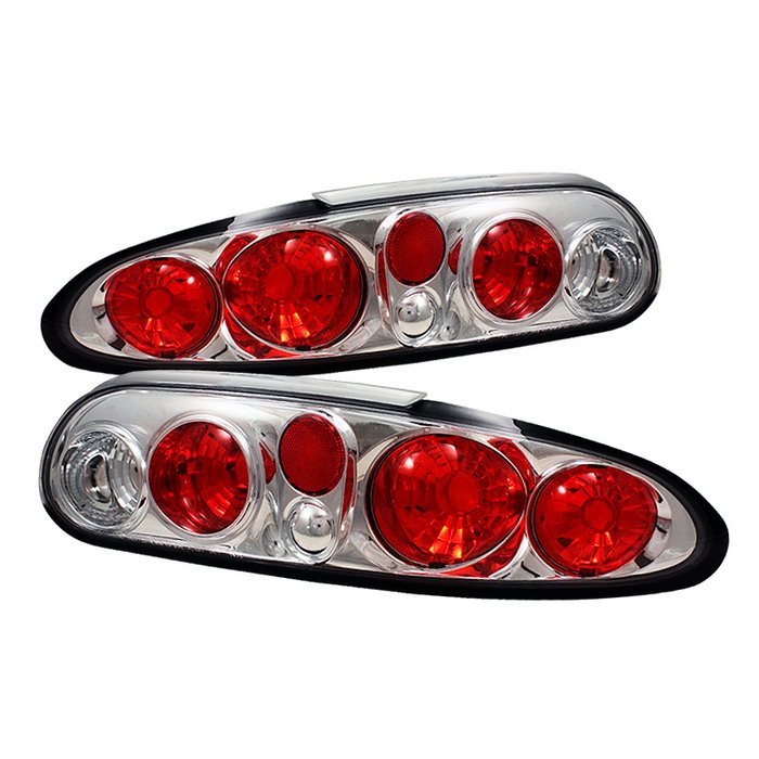 Spyder Altezza Chrome Tail Lights Chevrolet Camaro 93-02