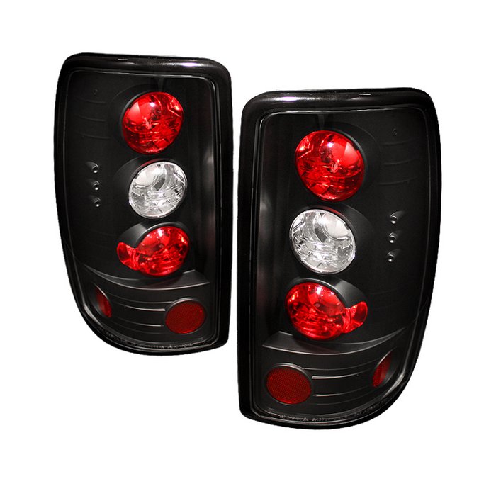 Spyder Barn Door Altezza Black Tail Lights GMC Denali 00 06