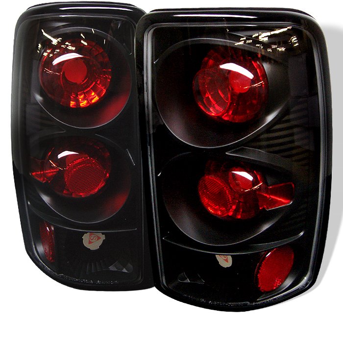 Spyder Lift Gate Style Only Altezza Black Tail Lights Chevrolet Suburban Tahoe 1500 2500 00-06