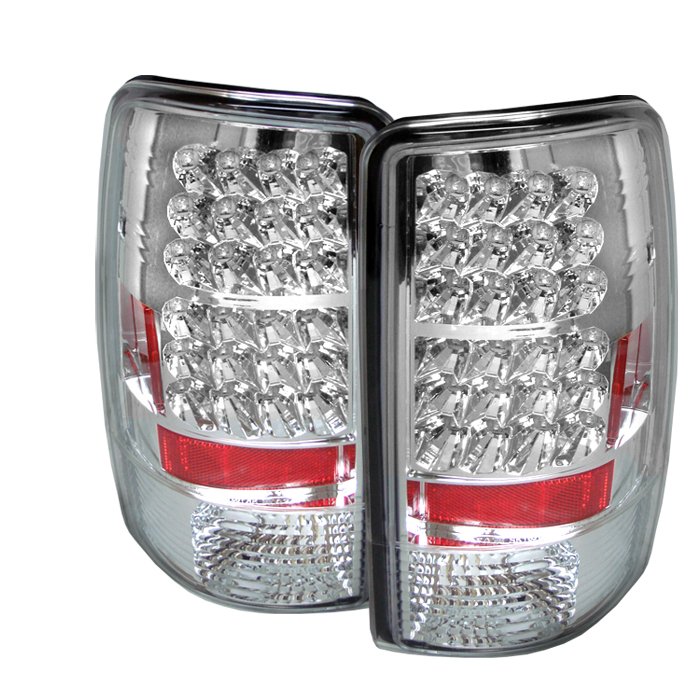 Spyder Lift Gate Style Only LED Chrome Tail Lights Chevrolet Suburban Tahoe 1500 2500 00-06