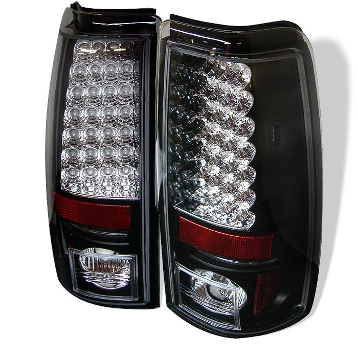 Spyder LED Black Tail Lights Chevrolet Silverado & GMC Sierra 1500/2500/3500 03-06