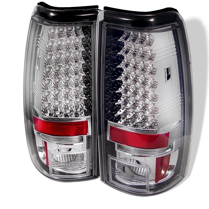 Spyder LED Chrome Tail Lights Chevrolet Silverado & GMC Sierra 1500/2500/3500 03-06