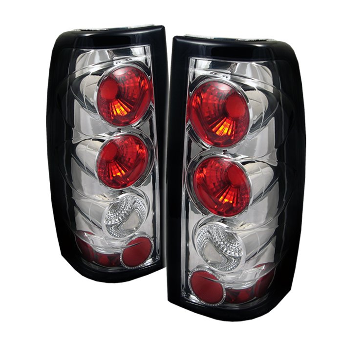 Spyder Altezza Chrome Tail Lights G2 Version Chevrolet Silverado & GMC Sierra 1500/2500/3500 99-02