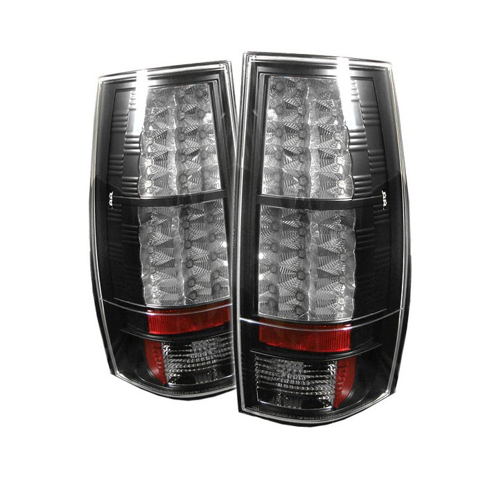 Spyder LED Black Tail Lights Chevrolet Suburban & Chevrolet Tahoe / GMC Yukon & XL 1500 2500 07-10