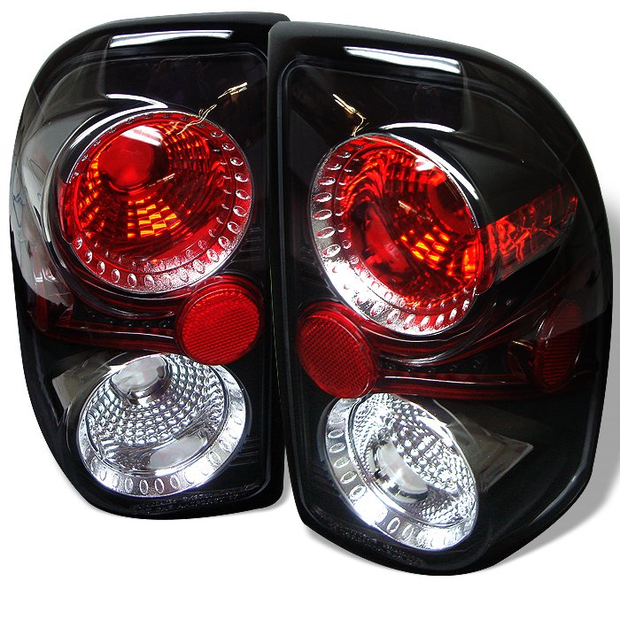 Spyder Altezza Black Tail Lights Dodge Dakota 97-04