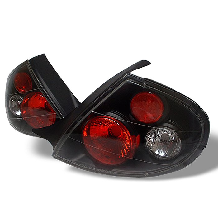 Spyder Altezza Black Tail Lights Dodge Neon 00-02