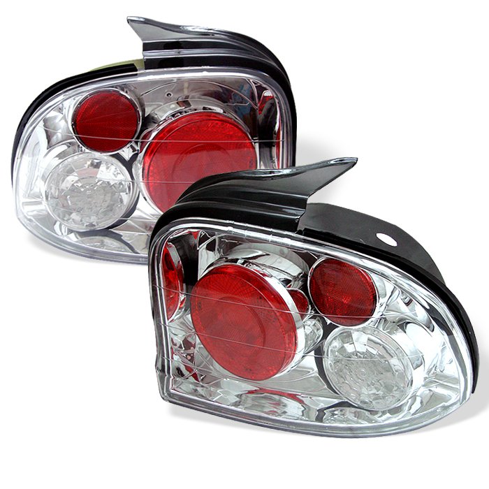 Spyder Altezza Chrome Tail Lights Dodge Neon 95-99