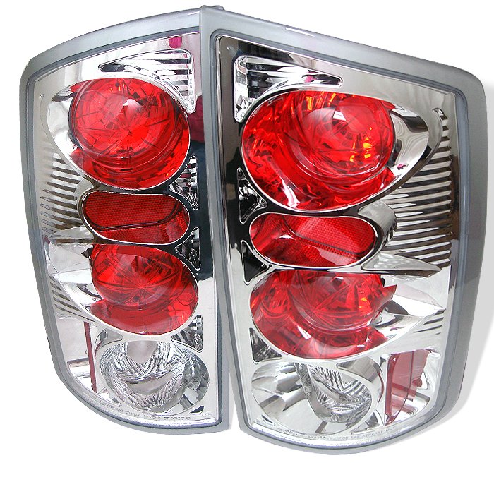 Spyder Altezza Chrome Tail Lights Dodge Ram 1500 2500 3500 02-06