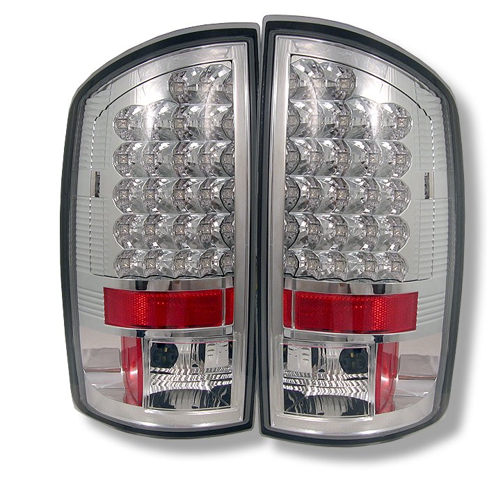 Spyder LED Chrome Tail Lights Dodge Ram 1500 2500 3500 02-06