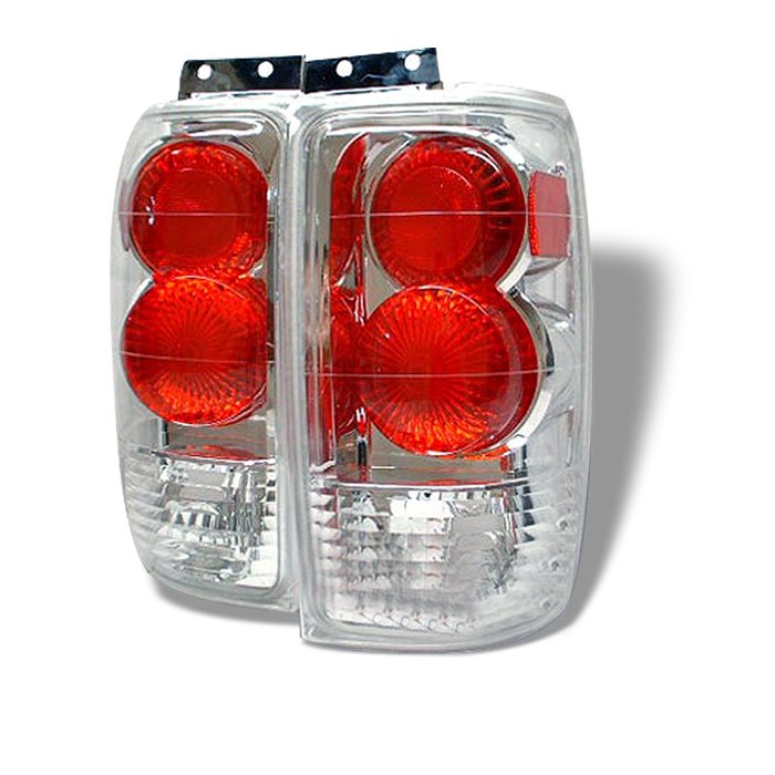 Spyder Altezza Chrome Tail Lights Ford Expedition 97-02