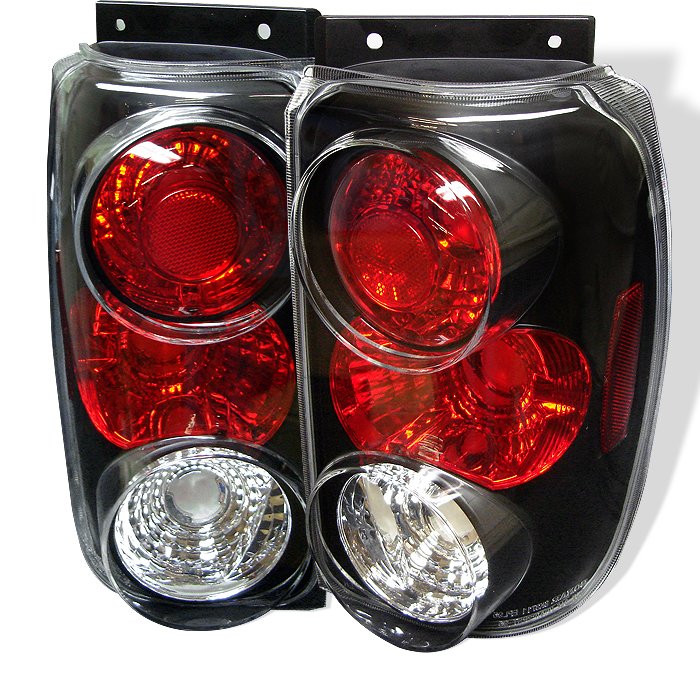 Spyder Altezza Black Tail Lights Ford Explorer 95-97