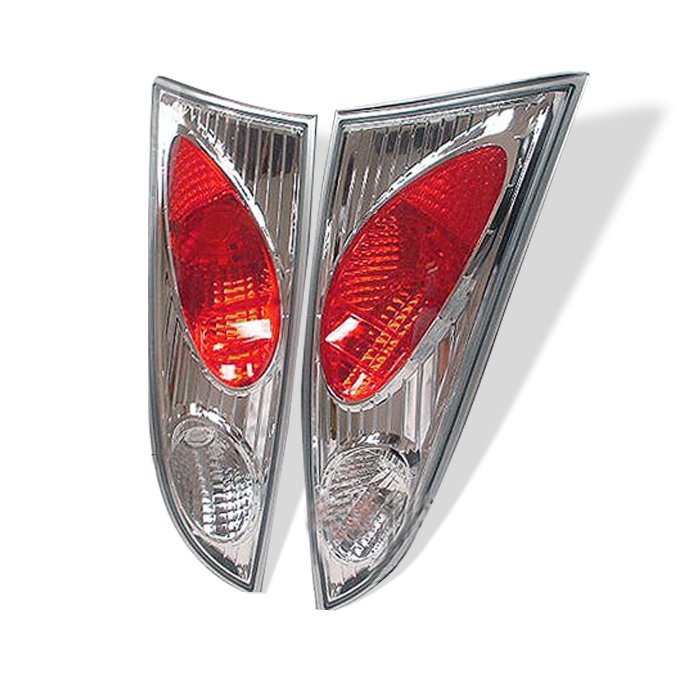 Spyder Altezza Chrome Tail Lights Ford Focus 3Dr 00-04