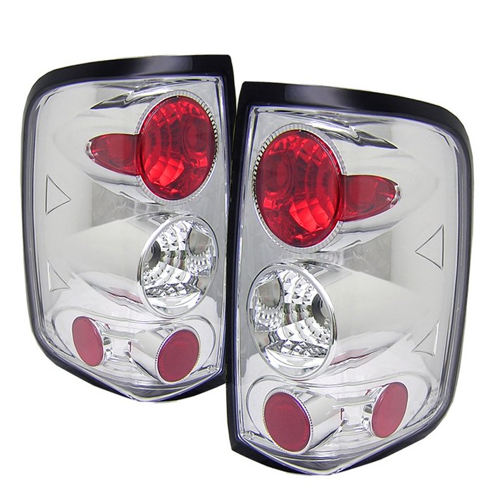 Spyder Altezza Chrome Tail Lights Ford F150 Styleside 04-08