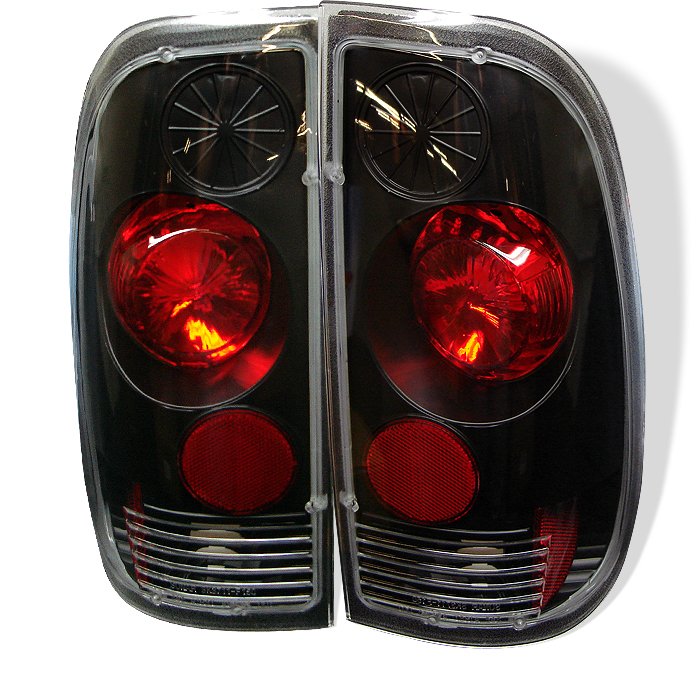 Spyder Altezza Black Tail Lights Ford F150 Styleside 97-03 F250 350 450 550 Super Duty 99-07